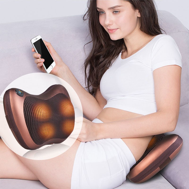 Relaxation Haven Electric Massage Pillow for Ultimate Comfort