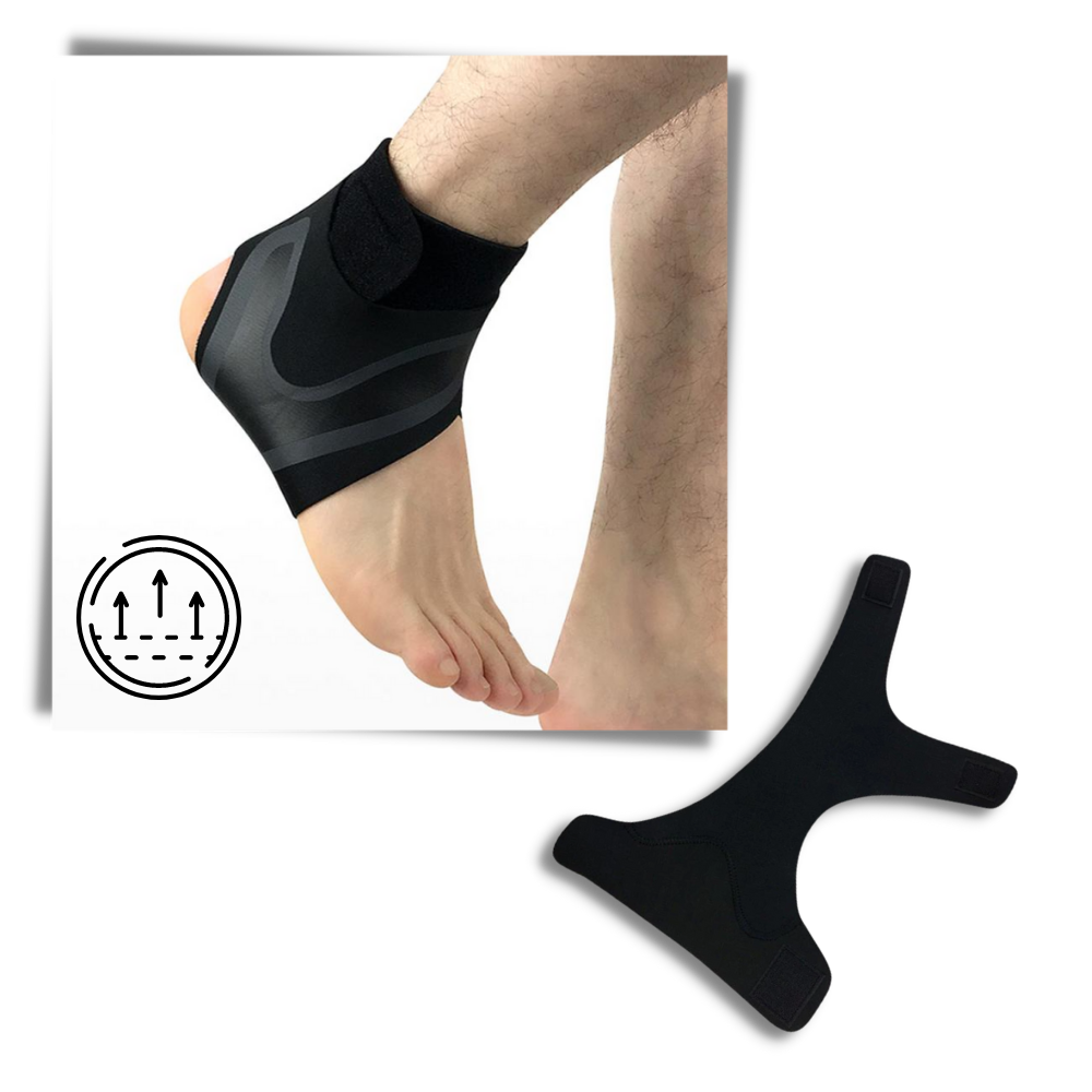 Breathable Elastic Ankle Support for Enhanced Comfort and Stability