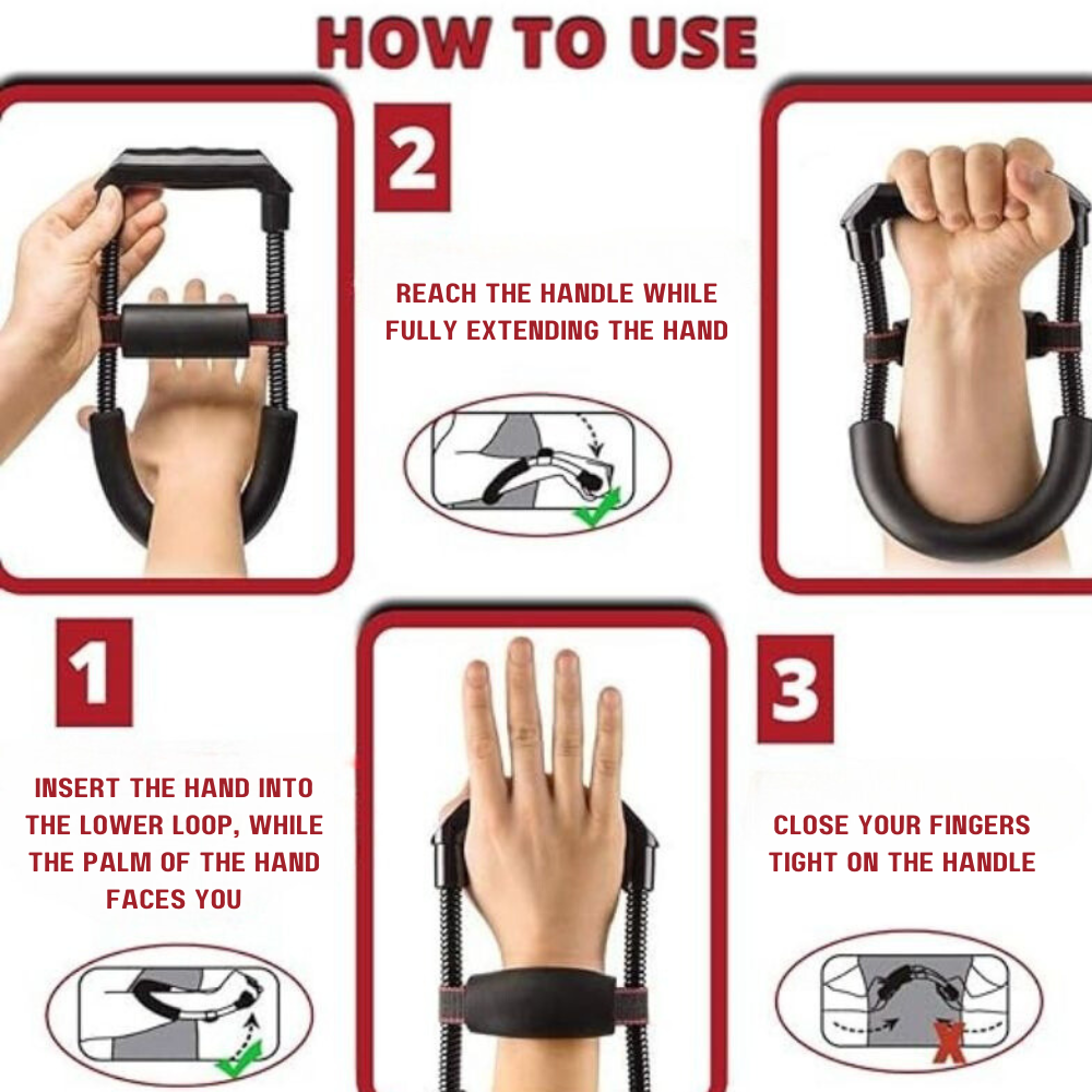 Wrist and Forearm Strengthening Trainer for Enhanced Performance