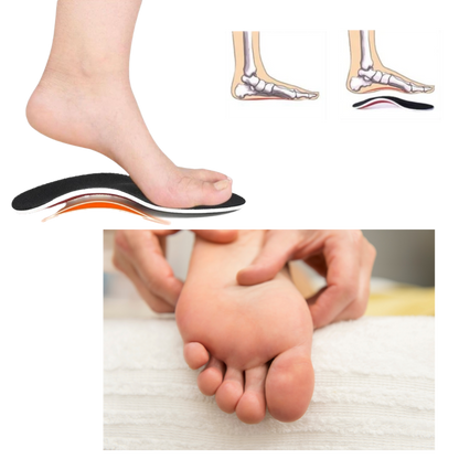 Arch Support Insoles for Comfortable Relief from Flat Feet