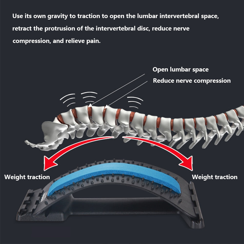 Back Pain Relief Stretcher for Effective Lumbar Support