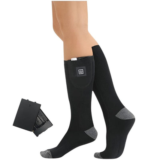 Rechargeable Heating Socks With Cushioned Comfort For Warmth