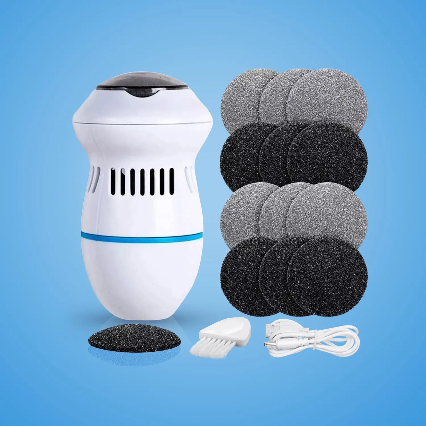 Electric Callus Remover With Vacuum for Smooth Feet