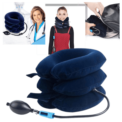 Cervical Neck Traction Collar for Pain Relief and Support