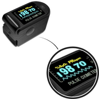 Pulse Oximeter For Accurate Blood Oxygen Level Monitoring