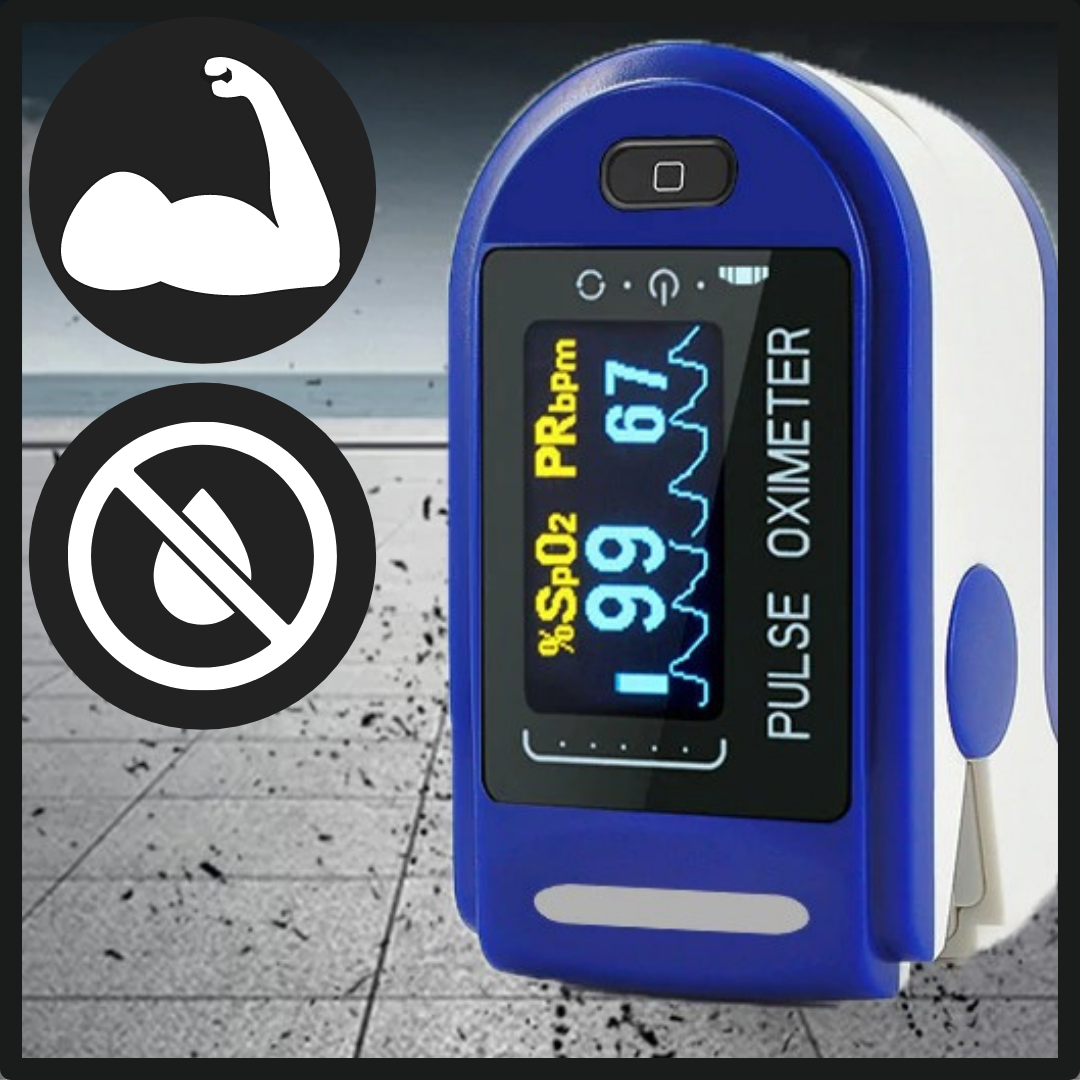 Pulse Oximeter For Accurate Blood Oxygen Level Monitoring