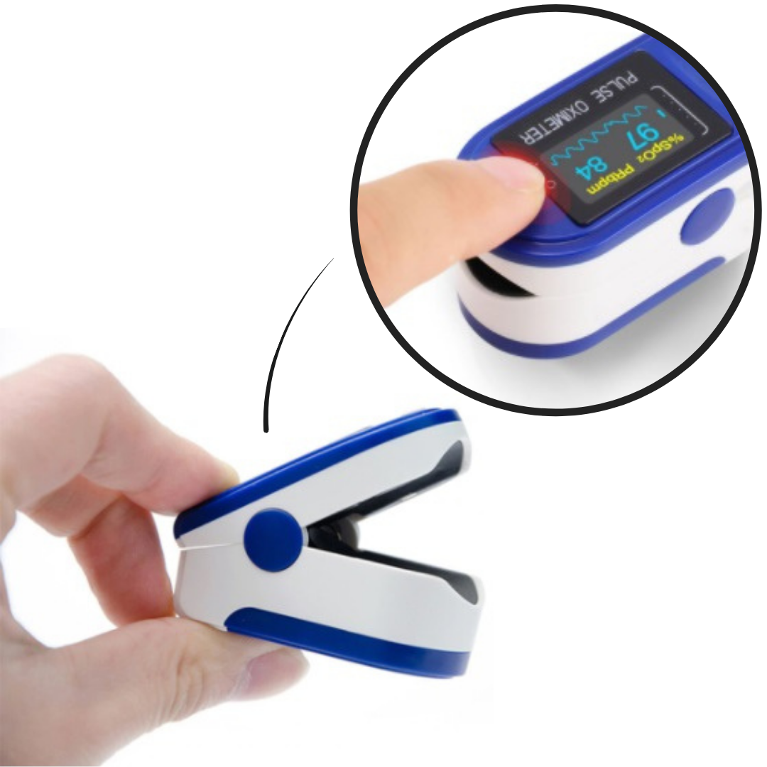 Pulse Oximeter For Accurate Blood Oxygen Level Monitoring