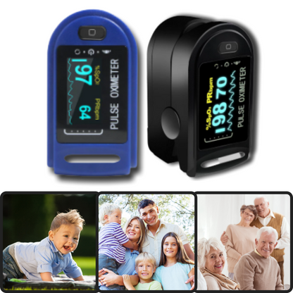 Pulse Oximeter For Accurate Blood Oxygen Level Monitoring