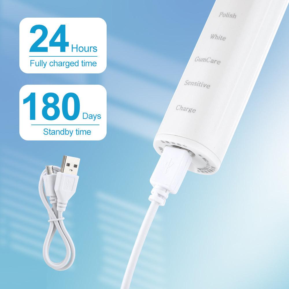 Smart Sonic Electric Toothbrush for Effective Oral Care