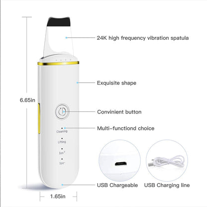 Ultrasonic Skin Scrubber for Effective Blackhead Removal