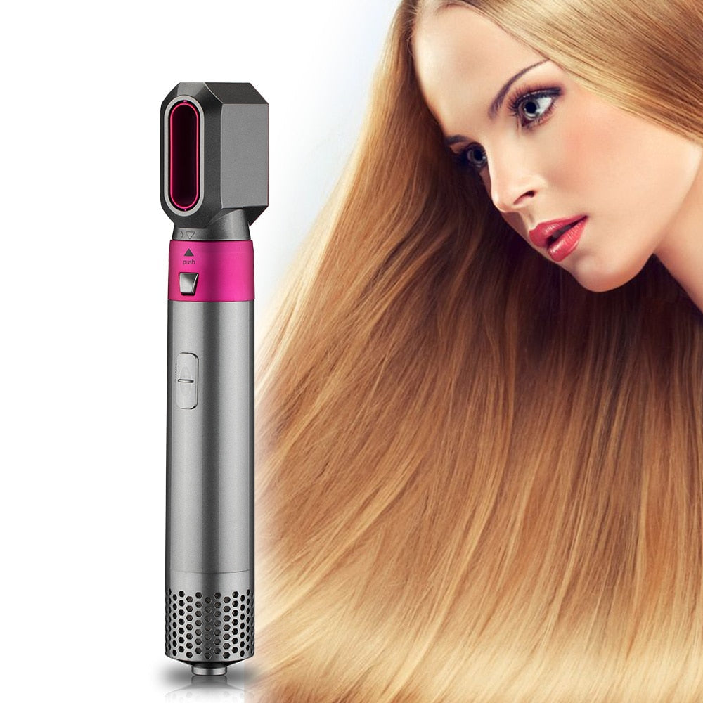 Versatile 5-in-1 Hair Styler for Effortless Styling and Curls