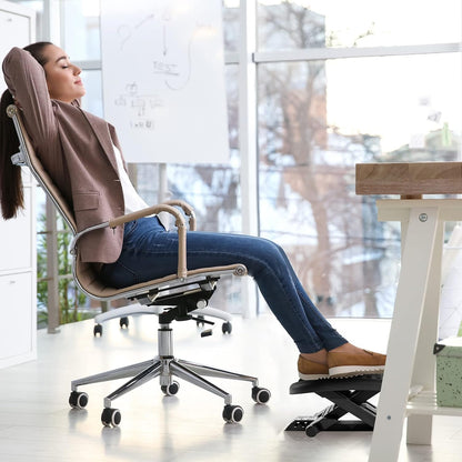 Adjustable Foot Rest With Acupressure For Enhanced Comfort