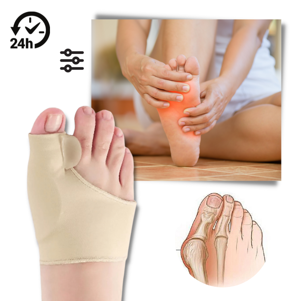 Comfort Gel Bunion Corrector for Pain Relief and Alignment 2Pcs