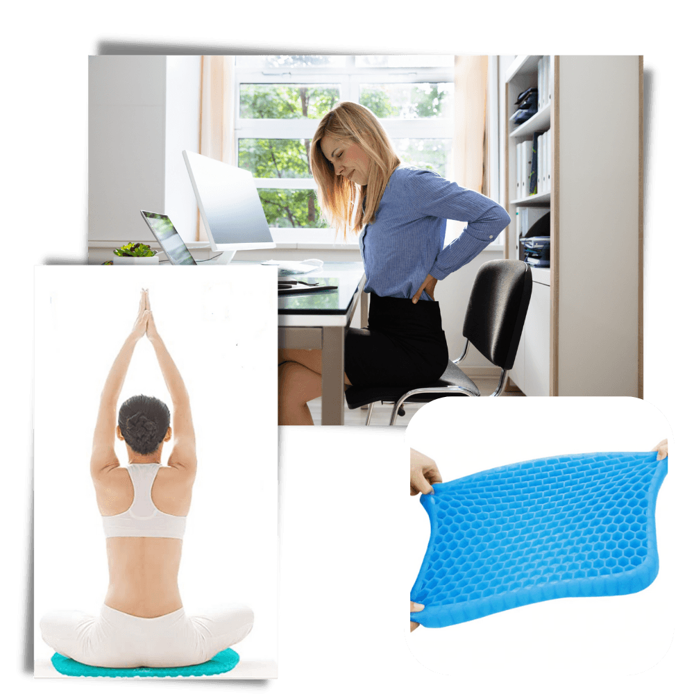 Comfort Gel Seat Cushion for Ultimate Pressure Relief