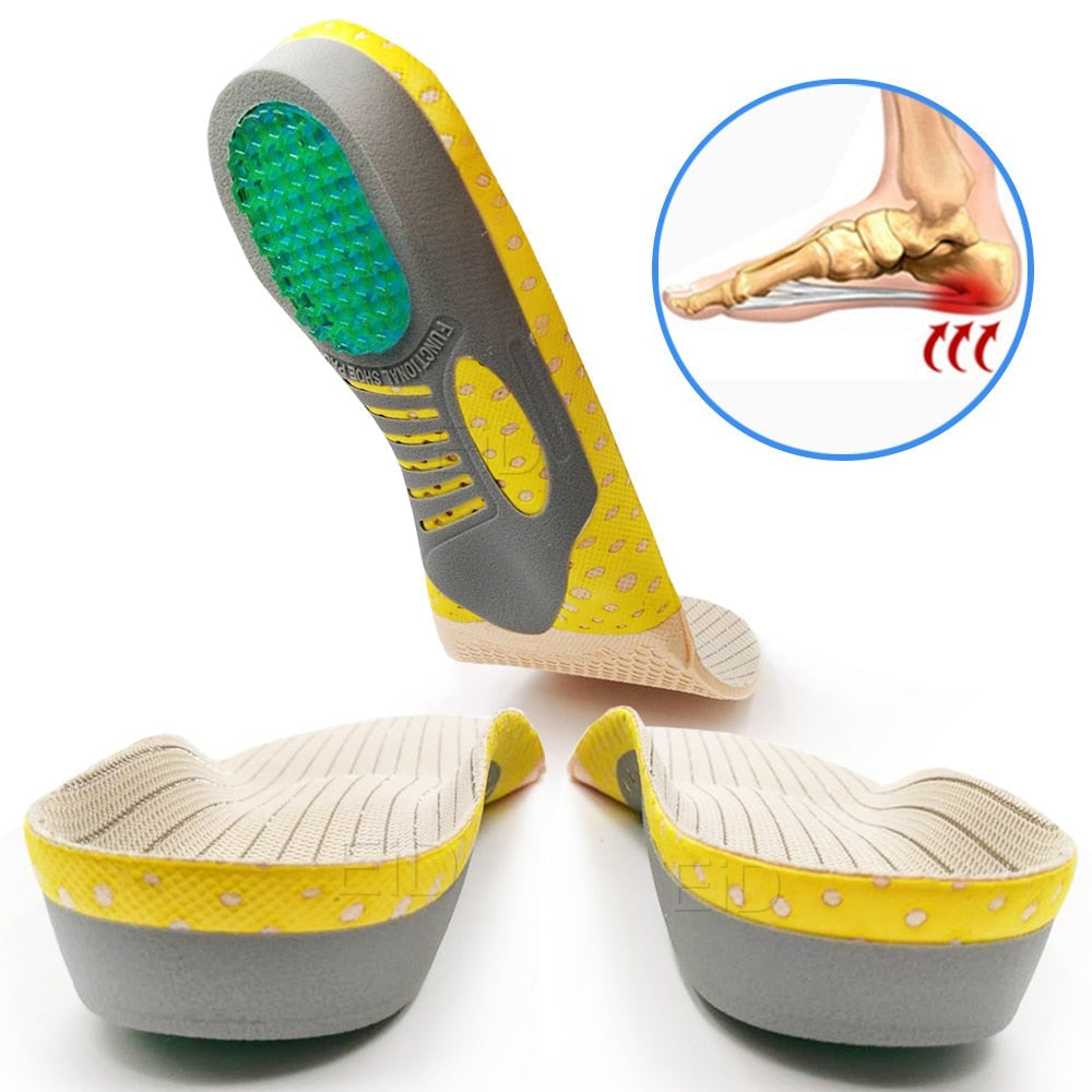 Orthopedic Insoles for Flat Feet Relief and Comfort