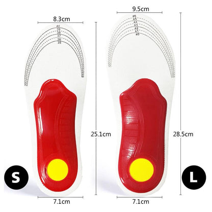 Comfortable Flat Foot Insoles for Enhanced Arch Support