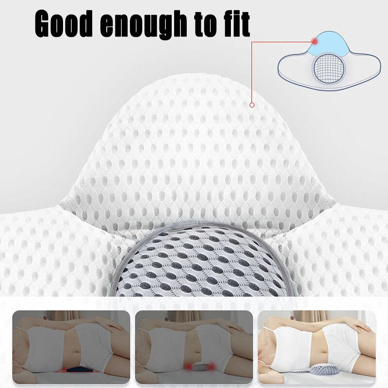 Comfortable Lumbar Support Pillow for Restful Sleep