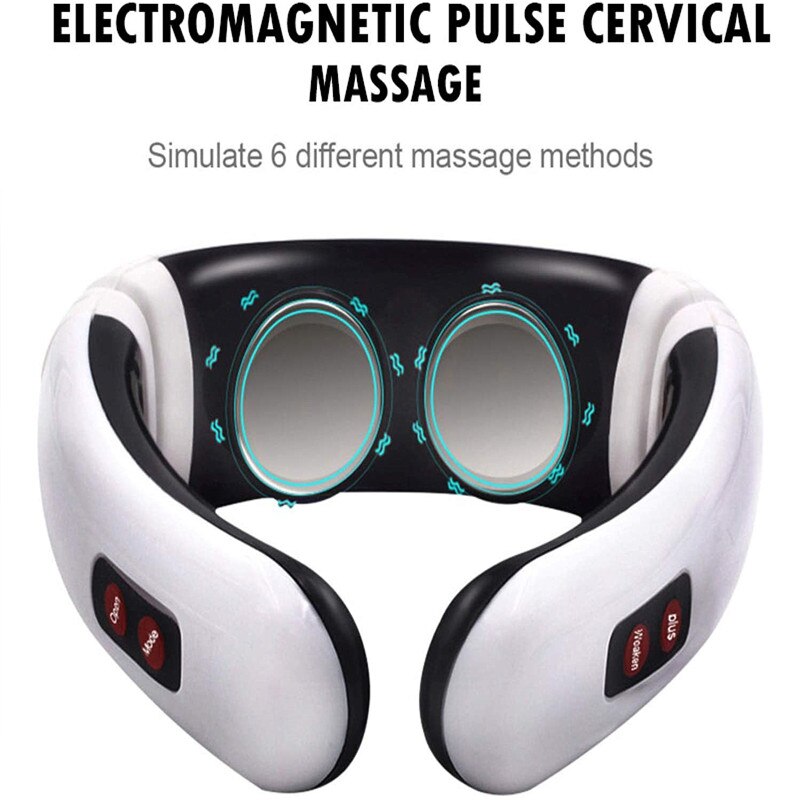 Relaxing Electric Neck And Back Massager With Pulse Therapy