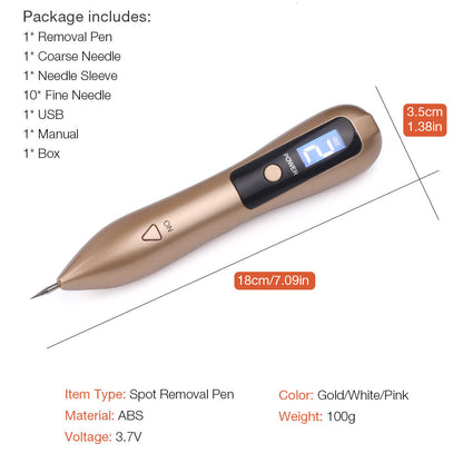 Plasma Pen for Effortless Skin Tag and Mole Removal