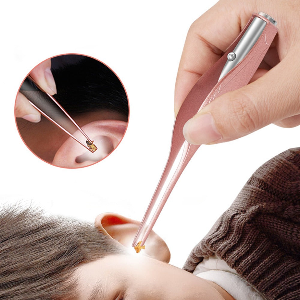 Ear Wax Removal Tool With Integrated LED Light Feature