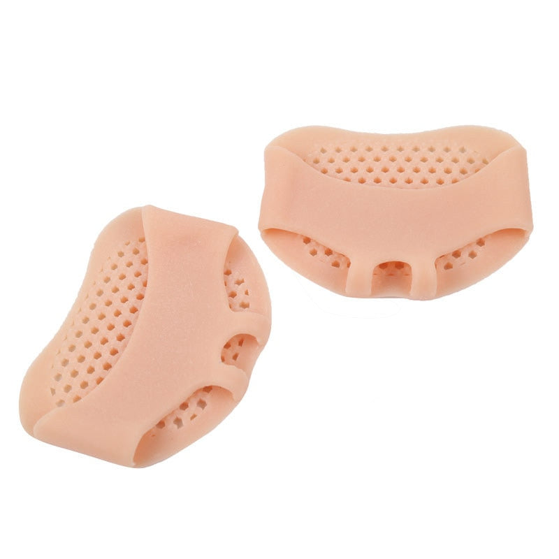 Silicone Honeycomb Footpads for Comfort and Support - 1 Pair