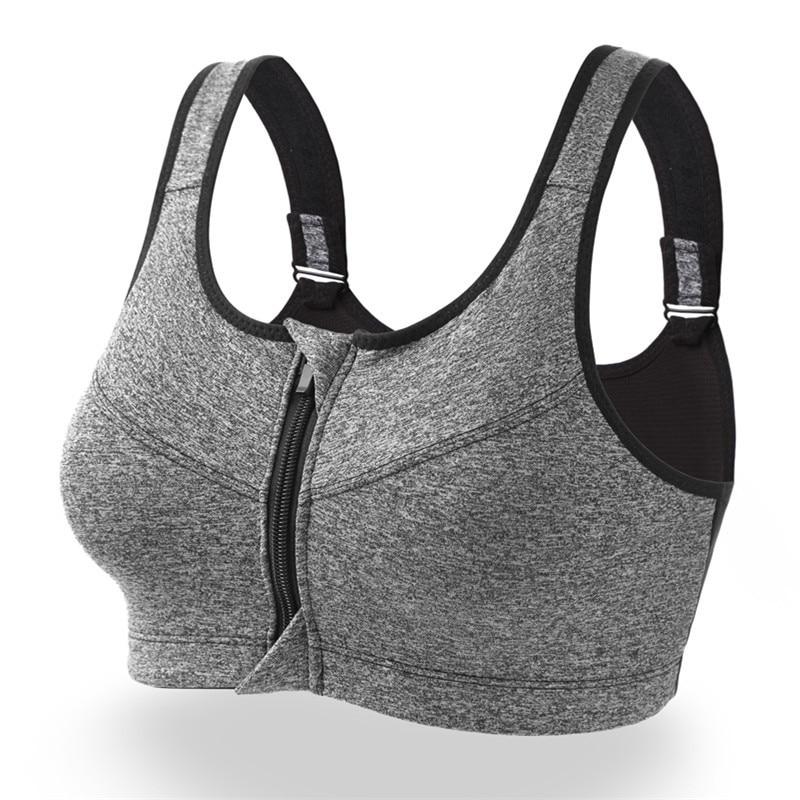 Comfort Fit Front Closure Sports Bra for Active Lifestyle