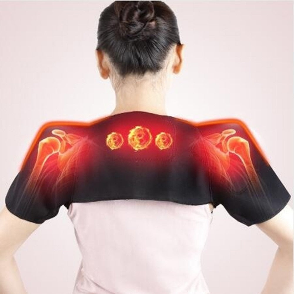 ComfortEase Shoulder Heating Pad for Pain Relief and Relaxation