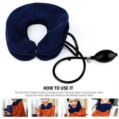 Cervical Support Pillow for Neck Pain Relief and Comfort