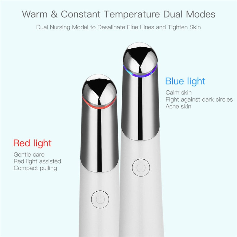 Electric Eye Massager For Reducing Dark Circles And Puffiness