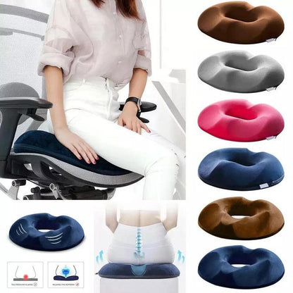 Comfort Cushion for Hemorrhoid and Coccyx Pain Relief