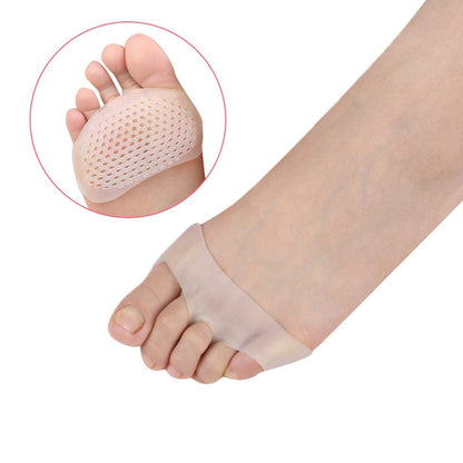 Silicone Honeycomb Footpads for Comfort and Support - 1 Pair