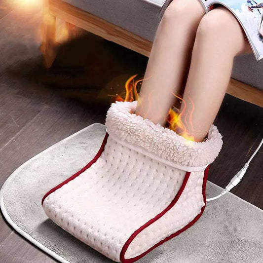 Cozy Electric Foot Warmer With Customizable Heat Levels