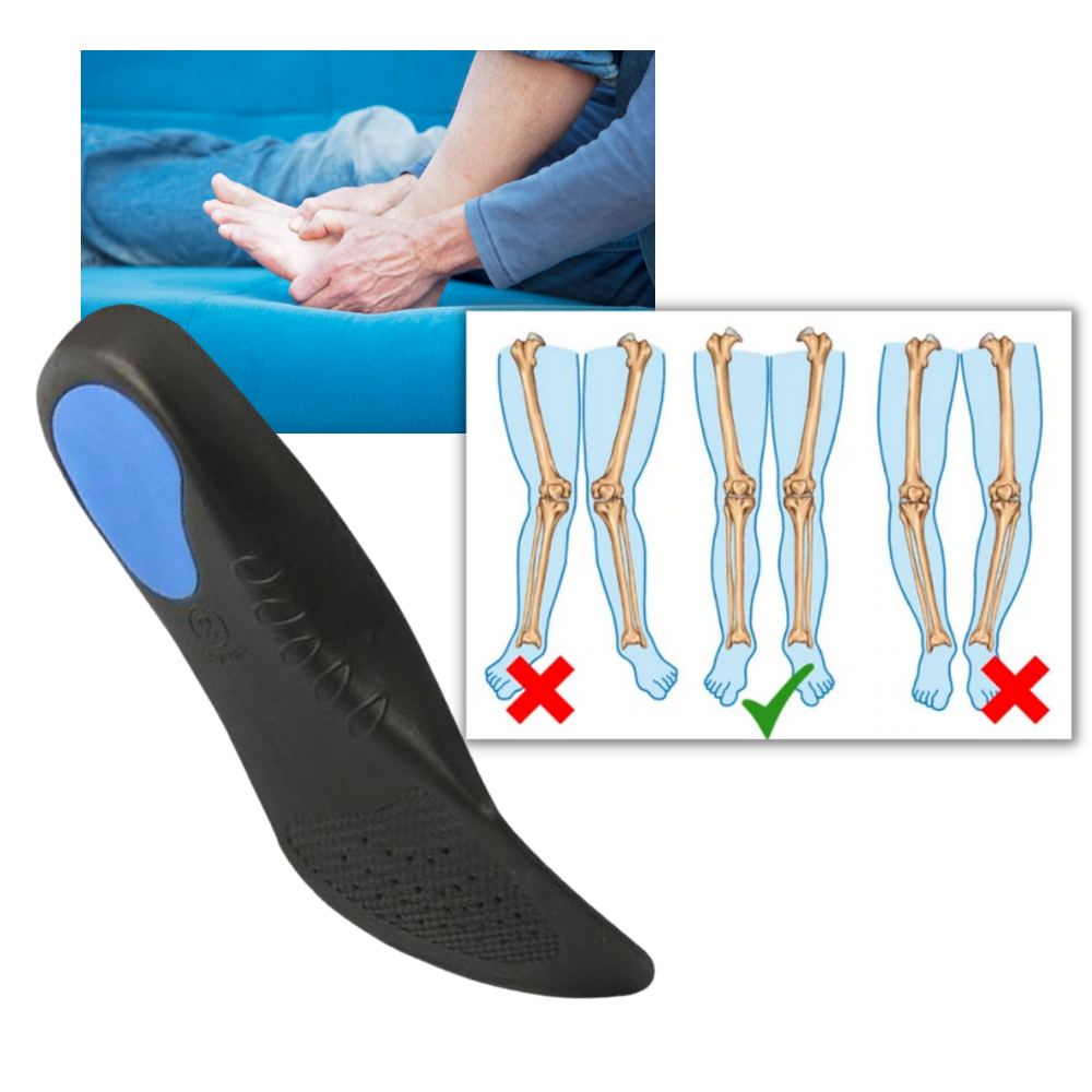 Orthopaedic Insoles For Improved Posture And Comfort Support