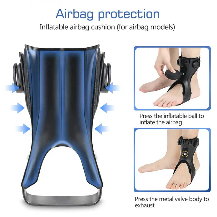 Drop Foot Brace AFO Splint for Ankle Support and Stability