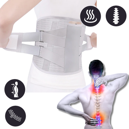 ComfortFit Orthopedic Lumbar Support Belt for Back Pain Relief