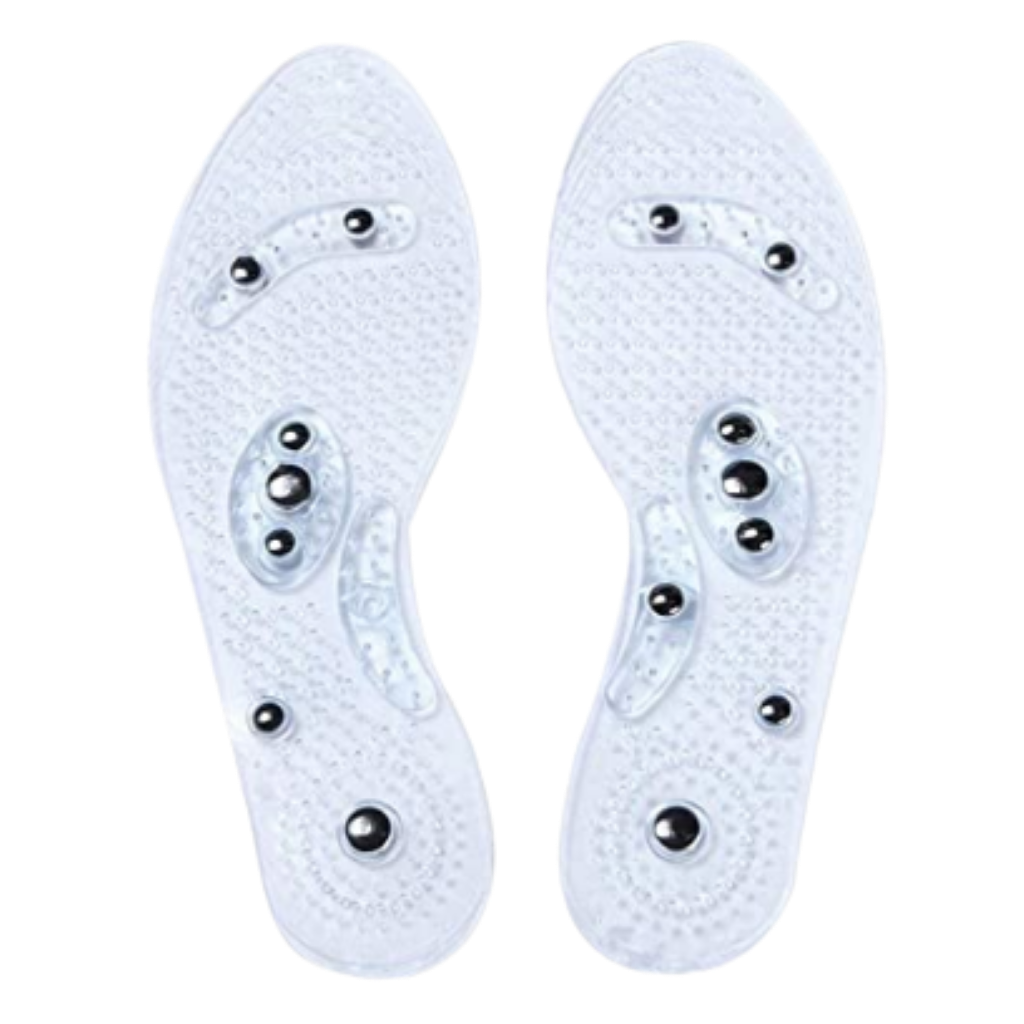 Magnetic Acupressure Insoles for Enhanced Foot Comfort and Relief