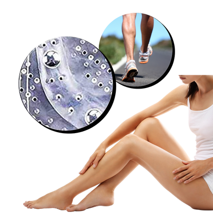 Magnetic Acupressure Insoles for Enhanced Foot Comfort and Relief