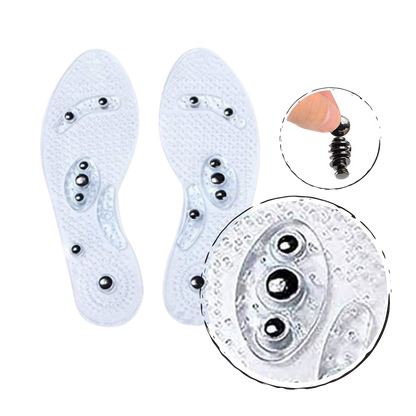 Magnetic Acupressure Insoles for Enhanced Foot Comfort and Relief