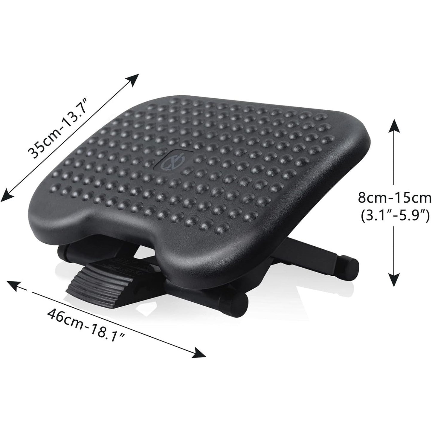 Adjustable Foot Rest With Acupressure For Enhanced Comfort