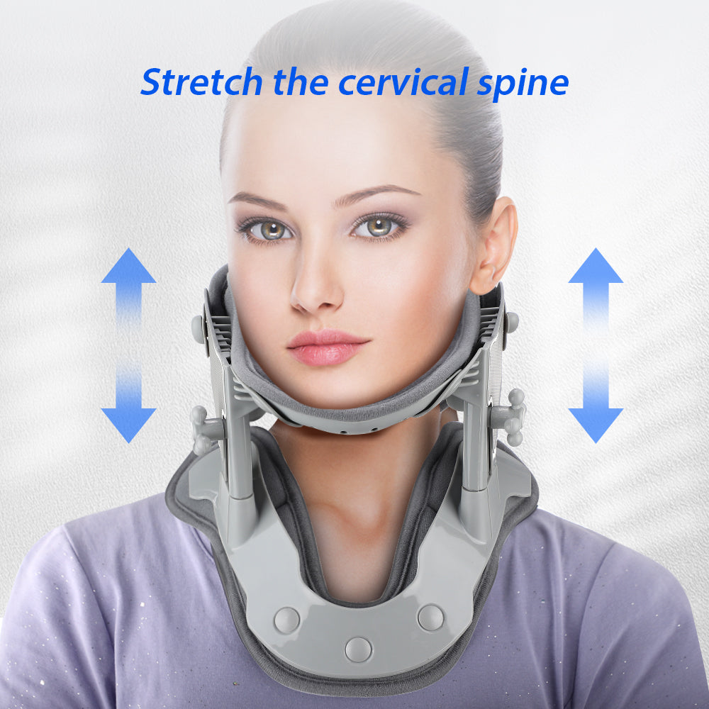 Heated Cervical Traction Device for Neck Pain Relief