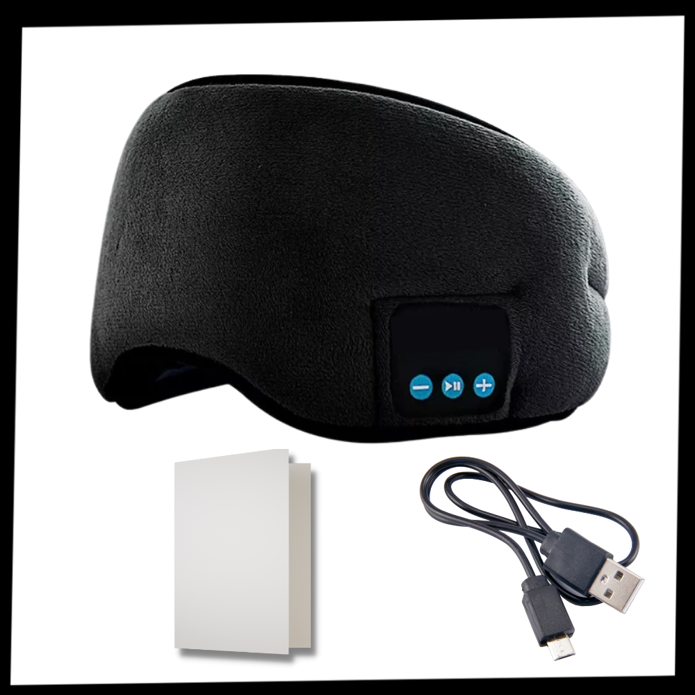 Bluetooth Sleep Mask For Ultimate Comfort And Relaxation