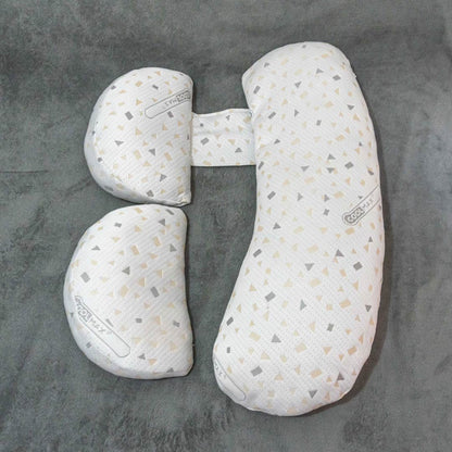 Three-in-one Pregnancy Pillow for Comfortable Side Sleeping