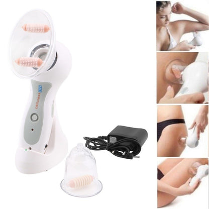 Anti-cellulite vacuum massager for smooth, firm skin