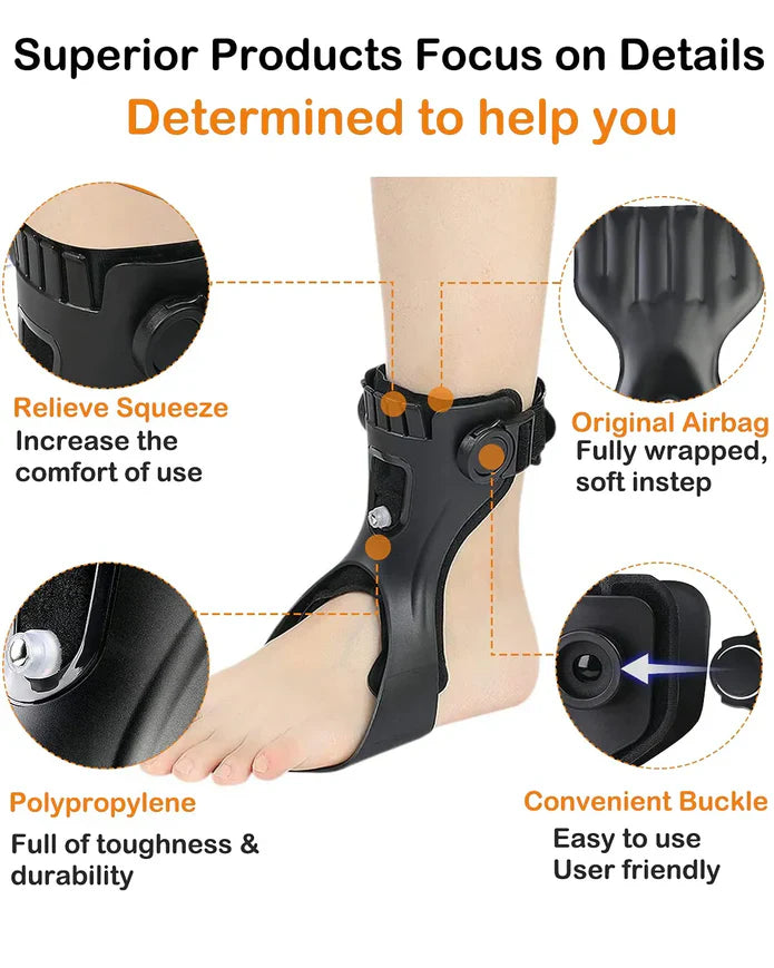 Drop Foot Brace AFO Splint for Ankle Support and Stability