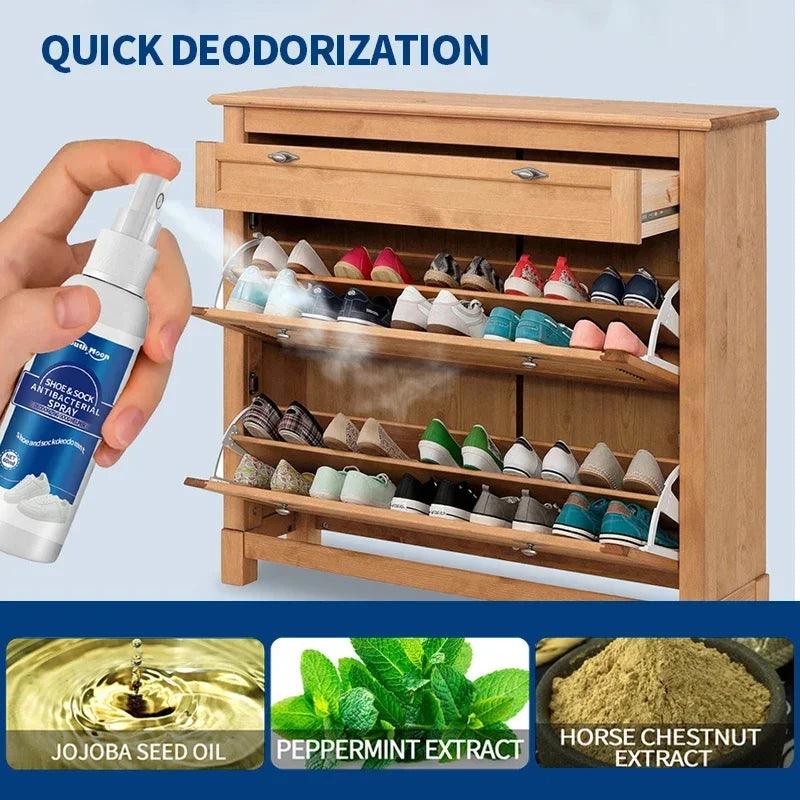 Shoe Freshener Spray for Odor-Free Feet and Footwear