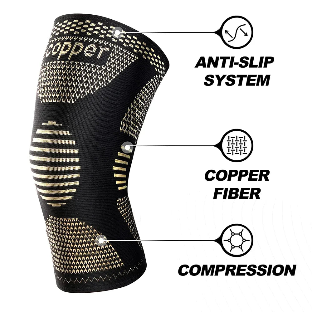 Copper Knee Brace - Buy One, Get One Free Offer