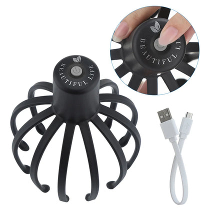 Electric Octopus Claw Massager for Ultimate Scalp Relaxation