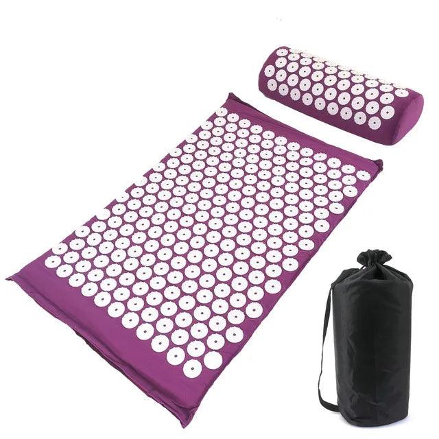 Yoga Massage Pads for Neck, Back, and Foot Relief