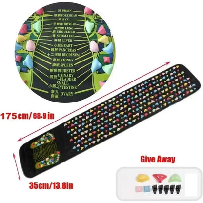 Foot Pressure Massage Pad for Relaxation and Health Benefits