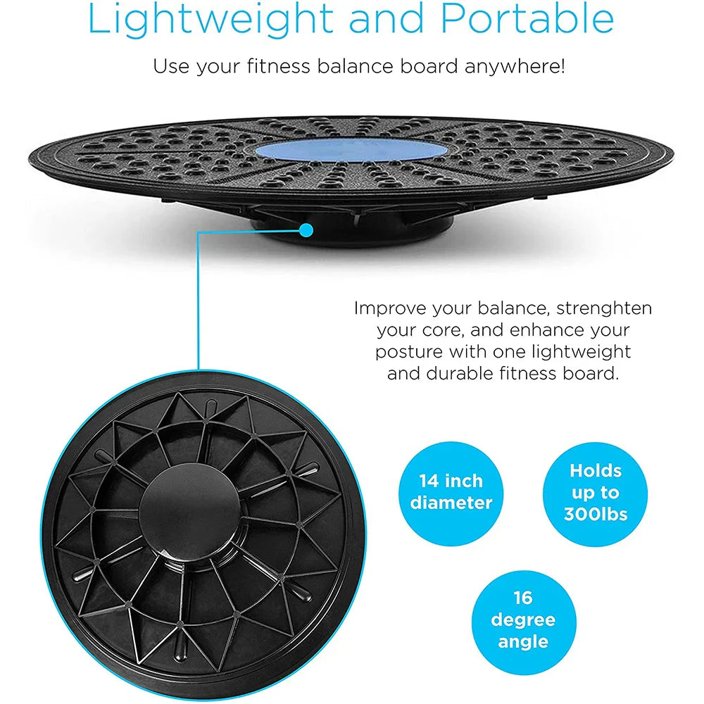 Yoga Balance Board Disc for Core Strength and Stability